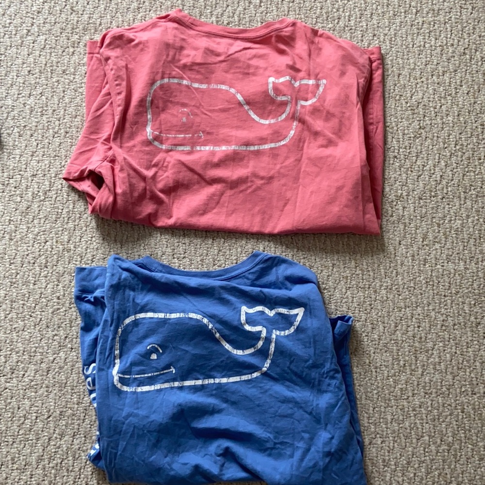 2 Vineyard Vines longsleeves